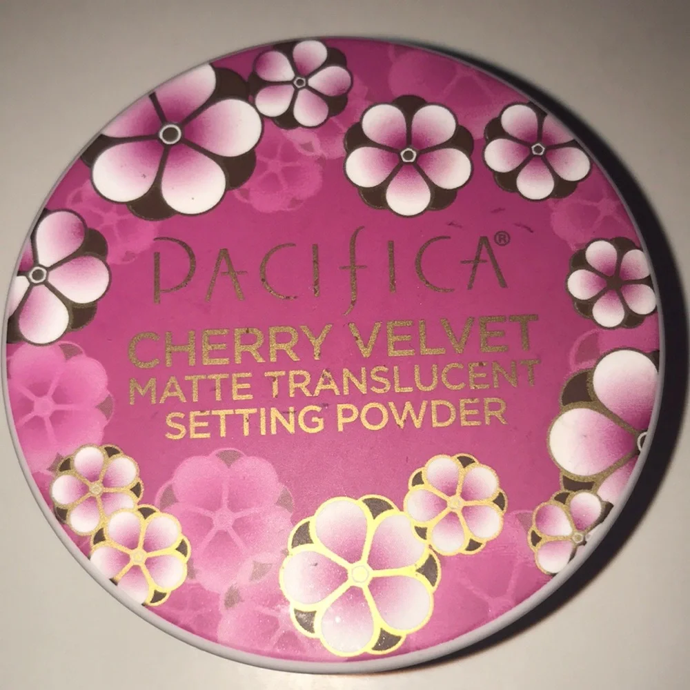 Pacifica Cherry Velvet Matte Translucent Setting Powder - Pink Floral